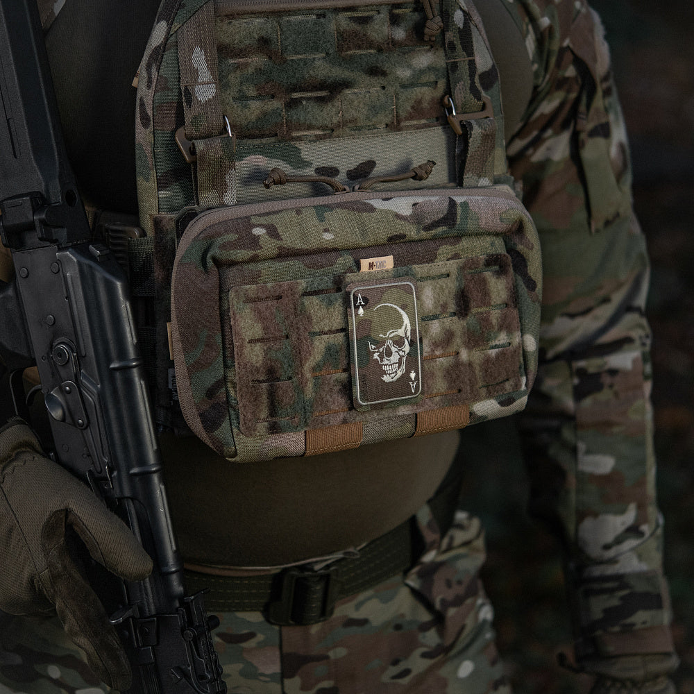 M-Tac patch Face of war (Embroidery)