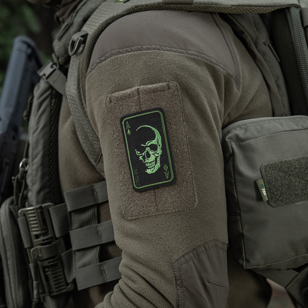 M-Tac patch Face of war (Embroidery)