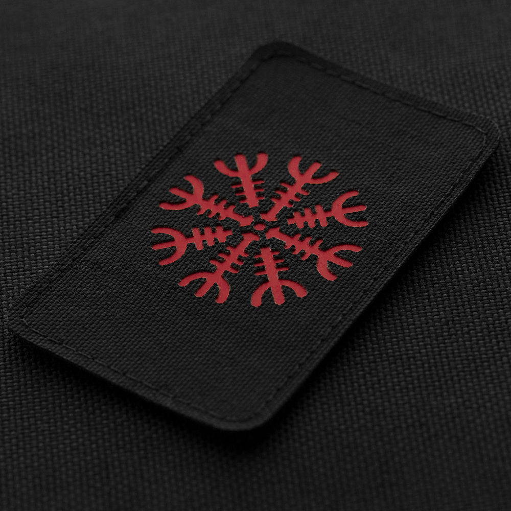 M-Tac patch Helmet of Horror horizontal Laser Cut