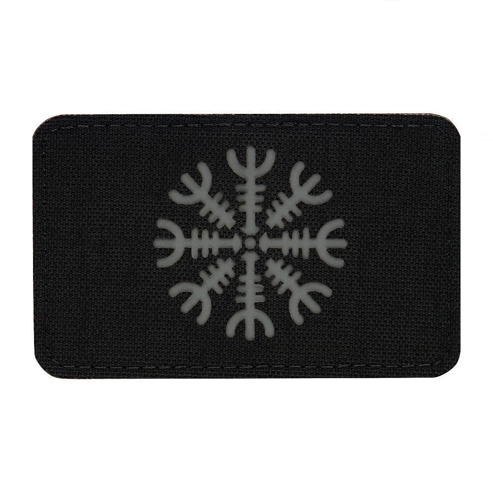 M-Tac patch Helmet of Horror horizontal Laser Cut