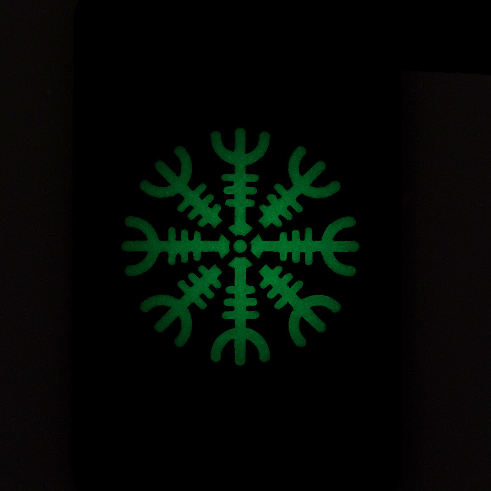 M-Tac patch Helmet of Horror horizontal Laser Cut