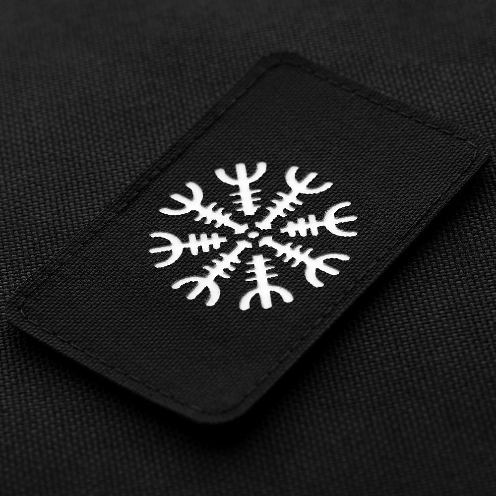 M-Tac patch Helmet of Horror horizontal Laser Cut