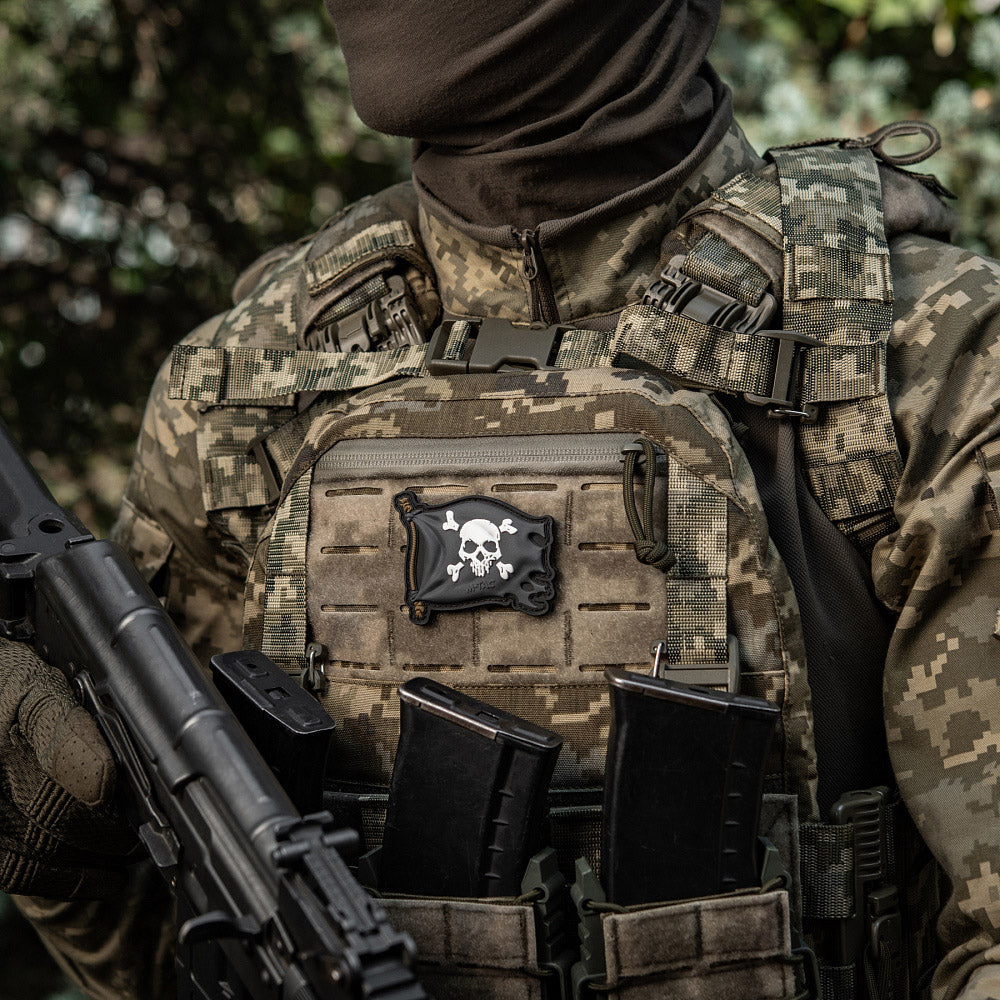 M-Tac patch Jolly Roger PVC