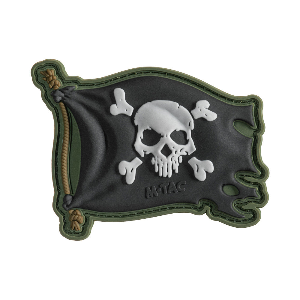 M-Tac patch Jolly Roger PVC