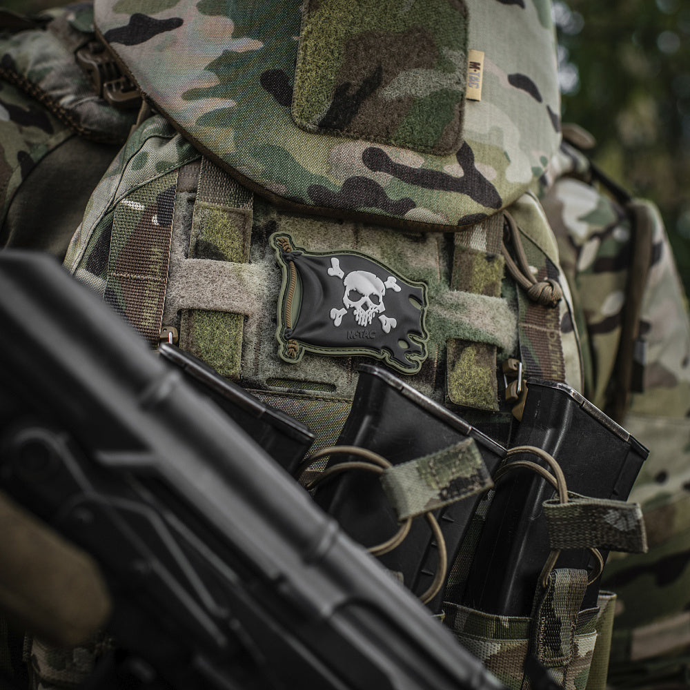 M-Tac patch Jolly Roger PVC