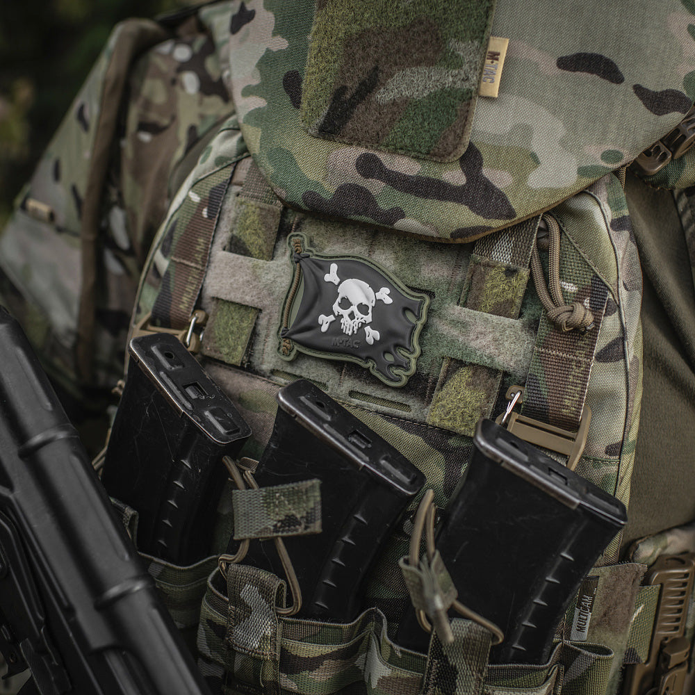 M-Tac patch Jolly Roger PVC