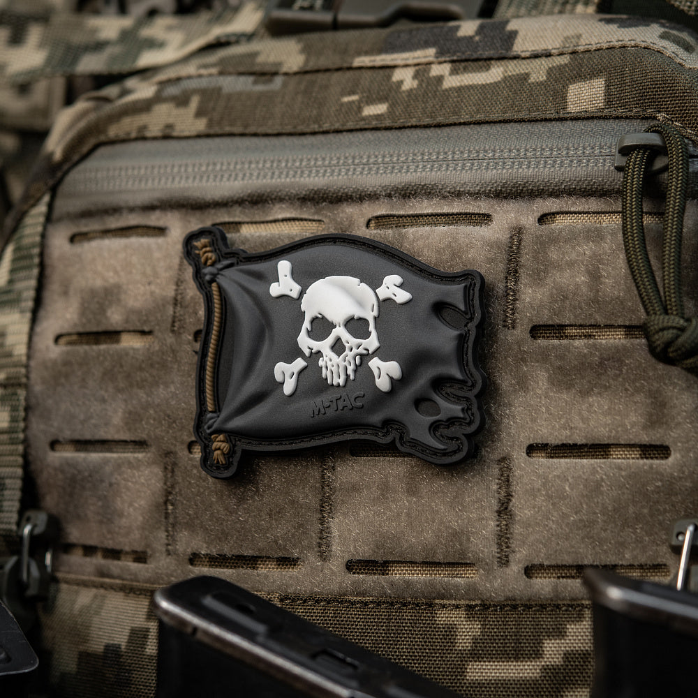 M-Tac patch Jolly Roger PVC