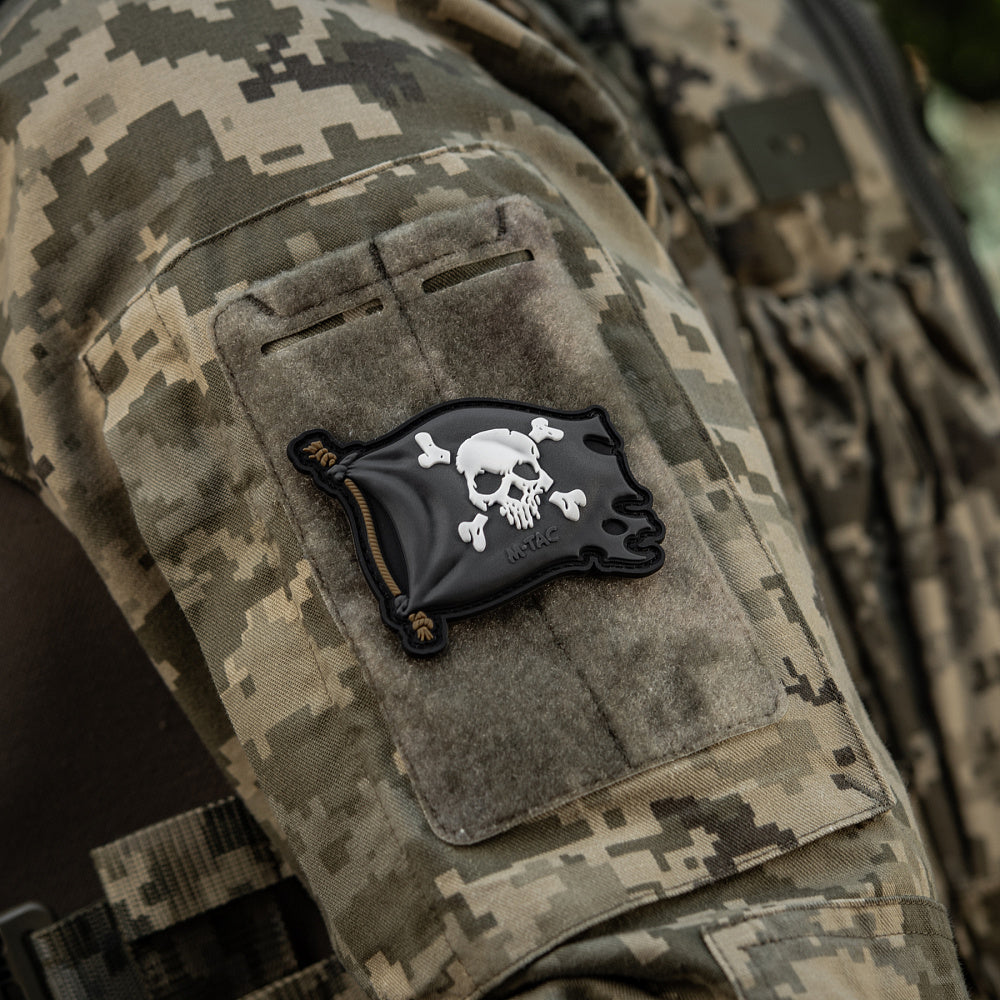 M-Tac patch Jolly Roger PVC
