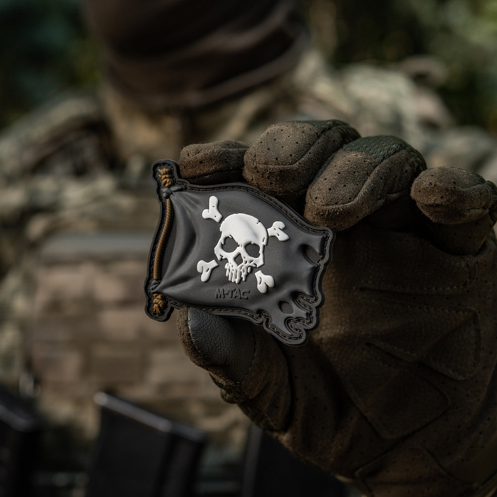 M-Tac patch Jolly Roger PVC