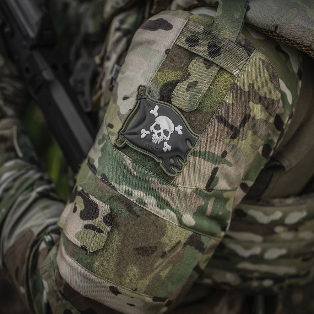 M-Tac patch Jolly Roger PVC