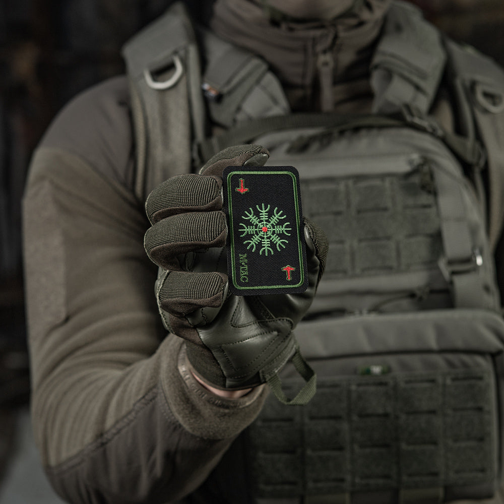 M-Tac patch map Helmet of Horror (embroidery)