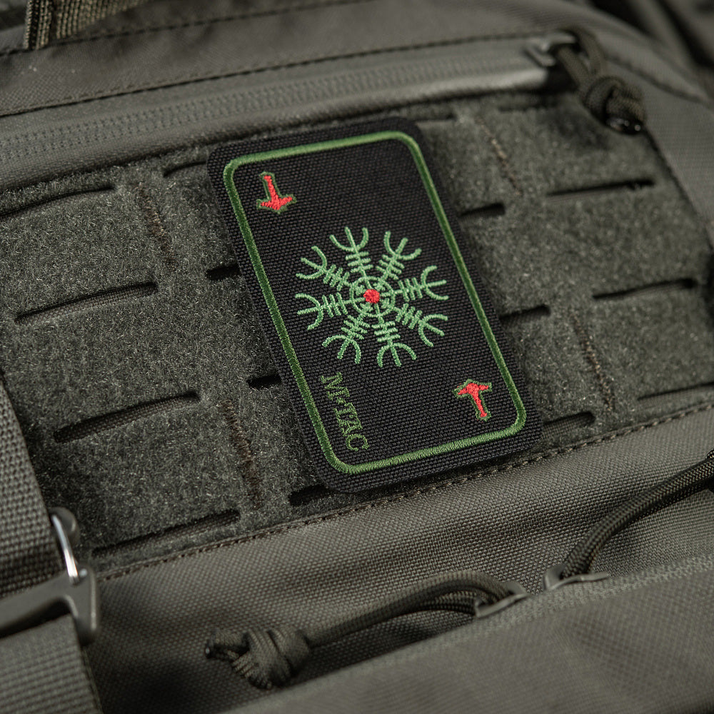 M-Tac patch map Helmet of Horror (embroidery)