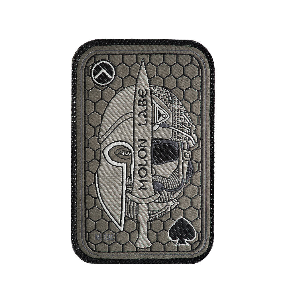 M-Tac patch Molon Labe Ace (jacquard)