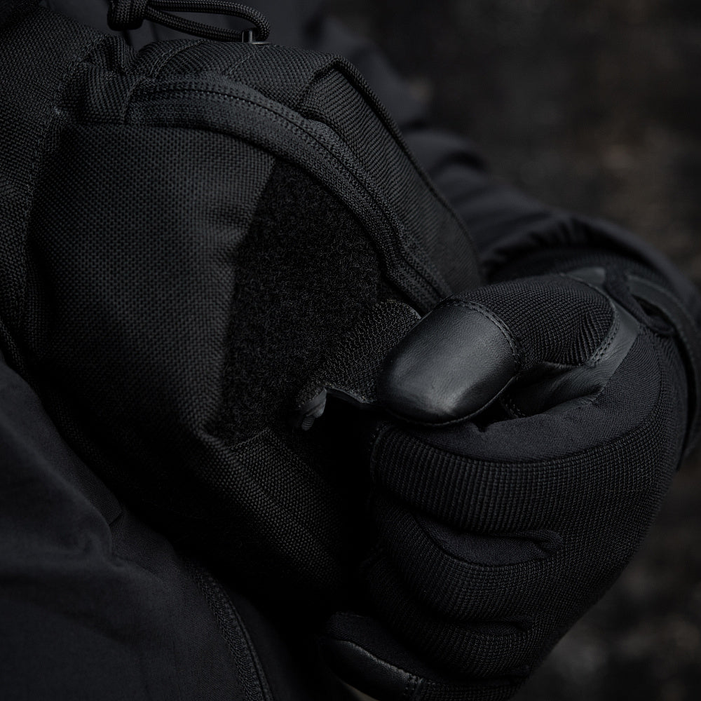 M-Tac patch No Knife - No Life 3D PVC black and white