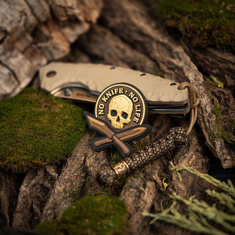 M-Tac patch No Knife - No Life 3D PVC