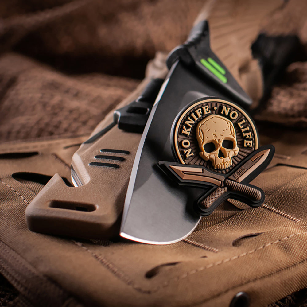 M-Tac patch No Knife - No Life 3D PVC