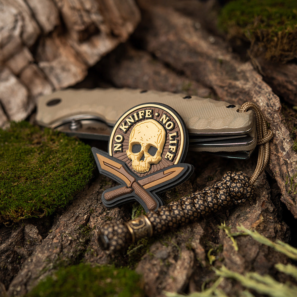 M-Tac patch No Knife - No Life 3D PVC