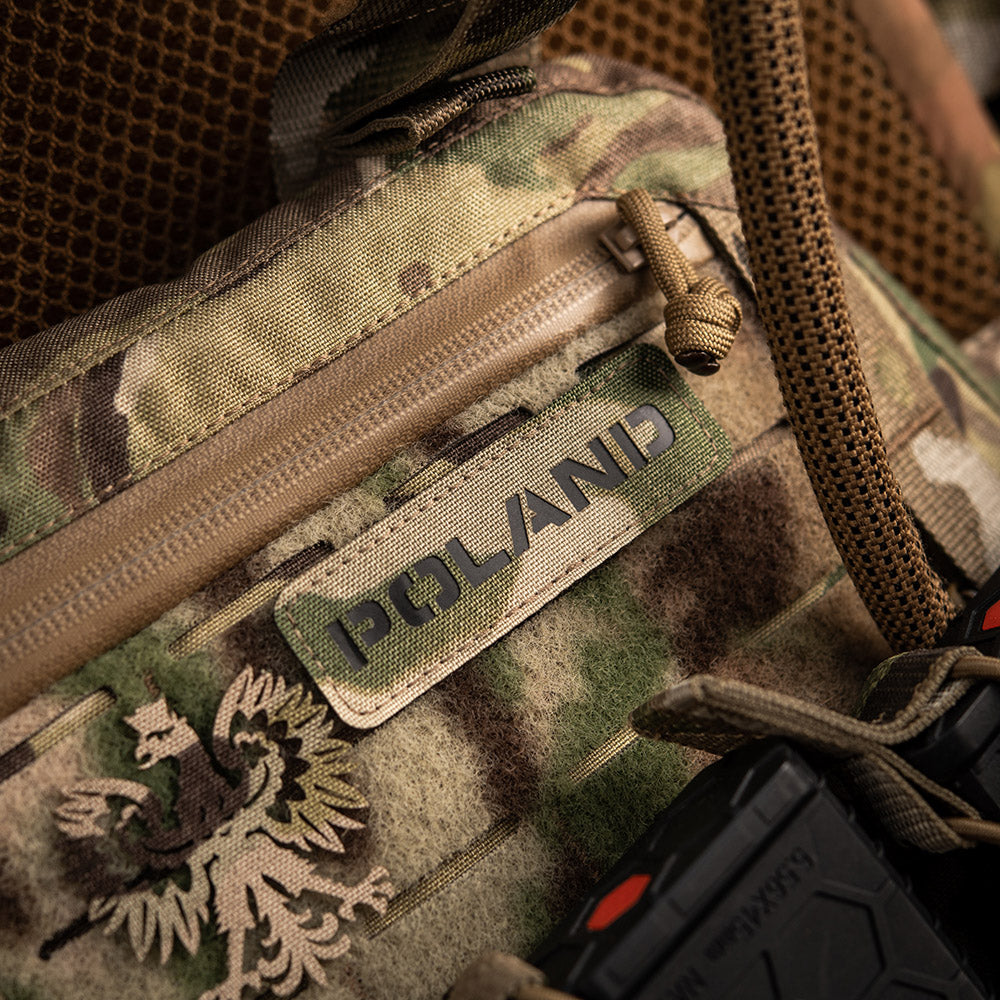 M-Tac patch Poland 25x80 Laser Cut