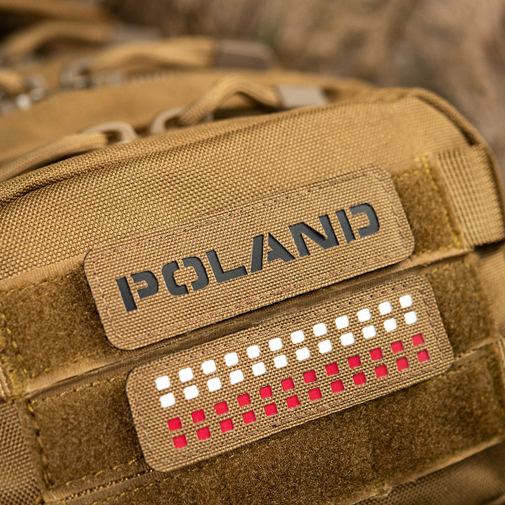 M-Tac patch Poland 25x80 Laser Cut