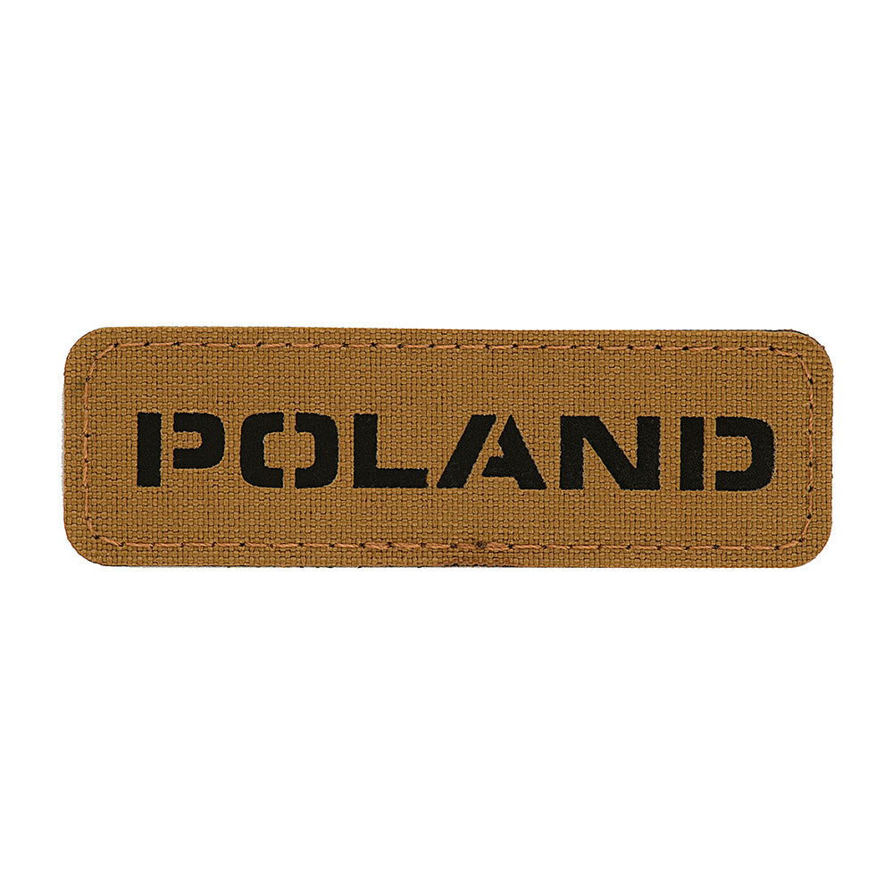 M-Tac patch Poland 25x80 Laser Cut