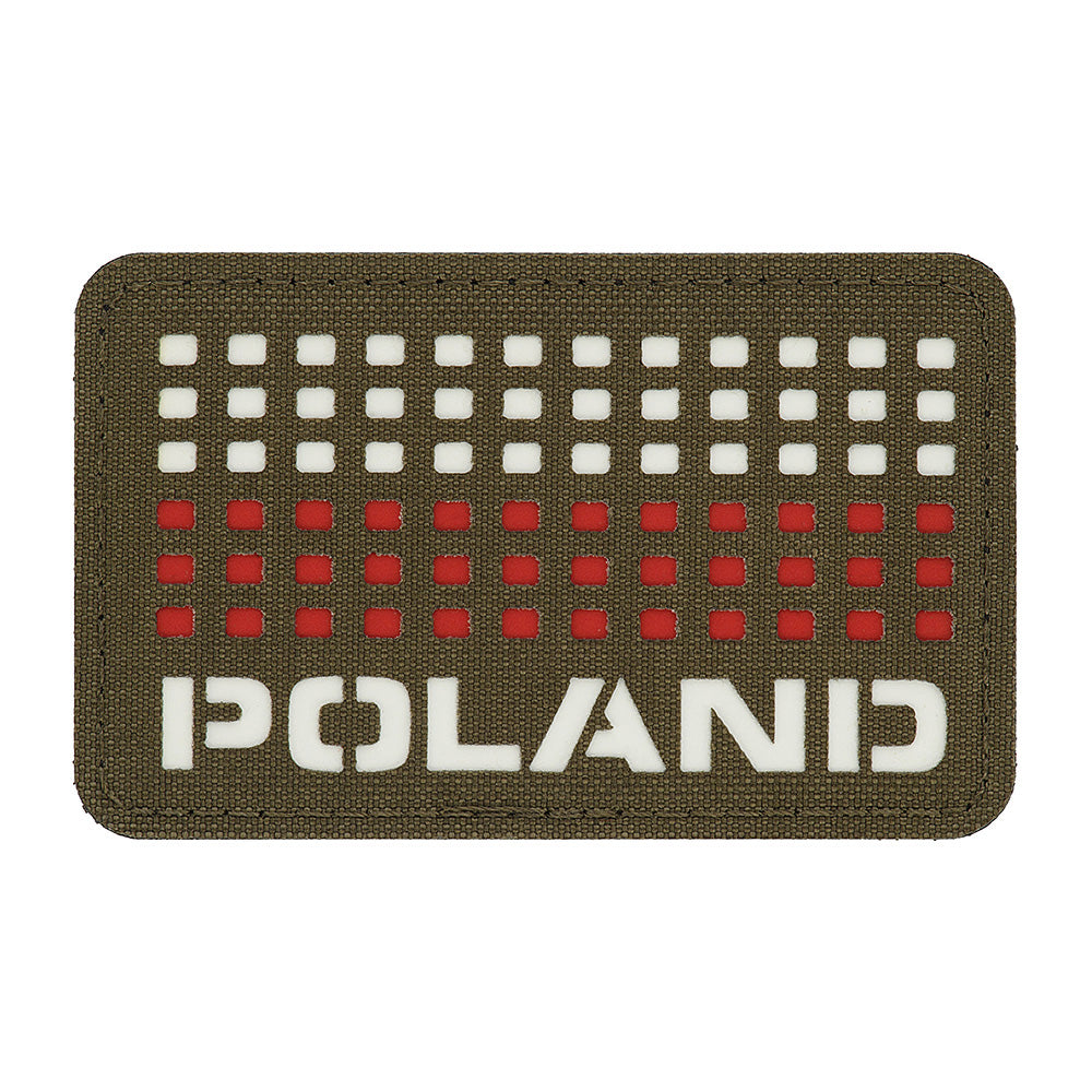 M-Tac patch Poland (with flag) 50x80 Laser Cut