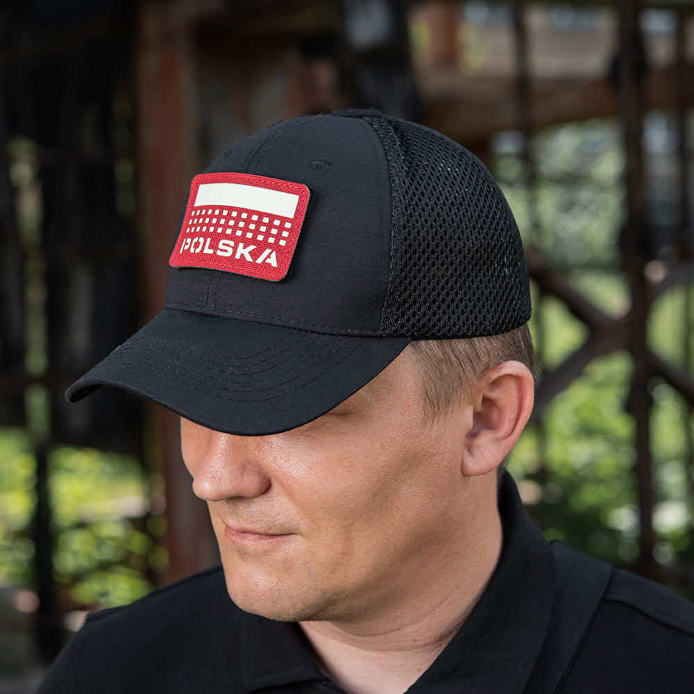 M-Tac patch Poland (with flag) 50x80 Laser Cut