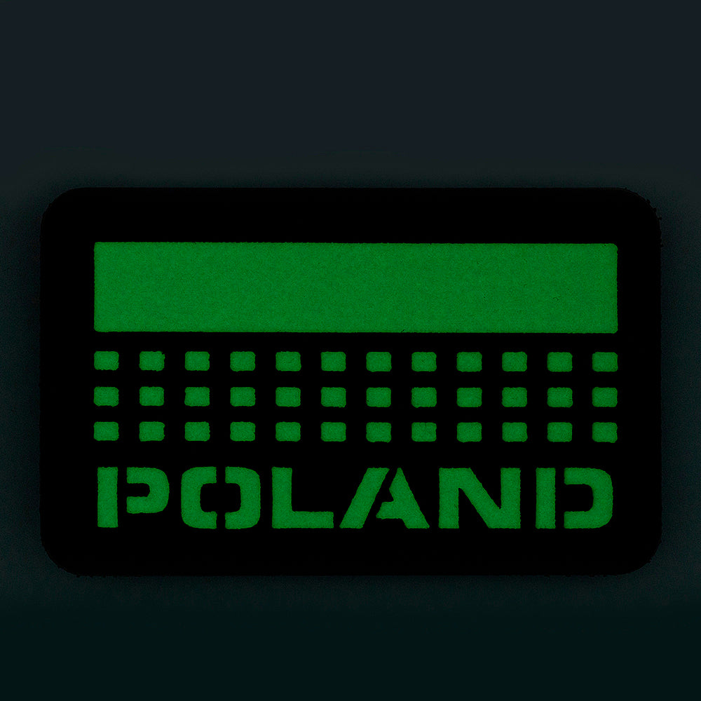 M-Tac patch Poland (with flag) 50x80 Laser Cut