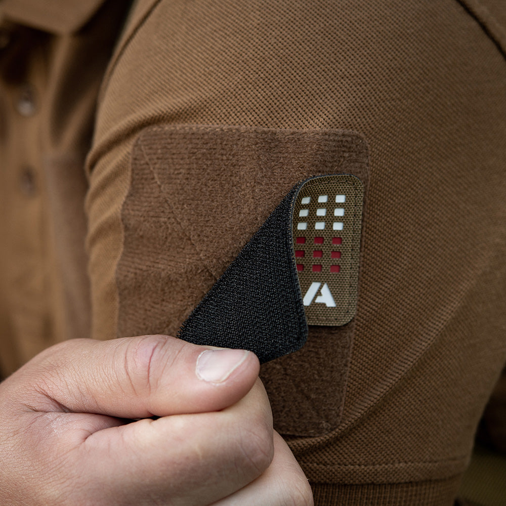 M-Tac patch Polska (with flag) 50x80 Laser Cut