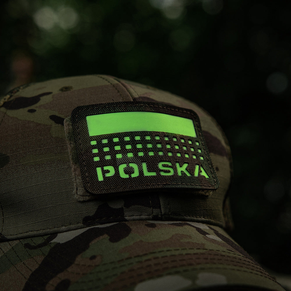 M-Tac patch Polska (with flag) 50x80 Laser Cut