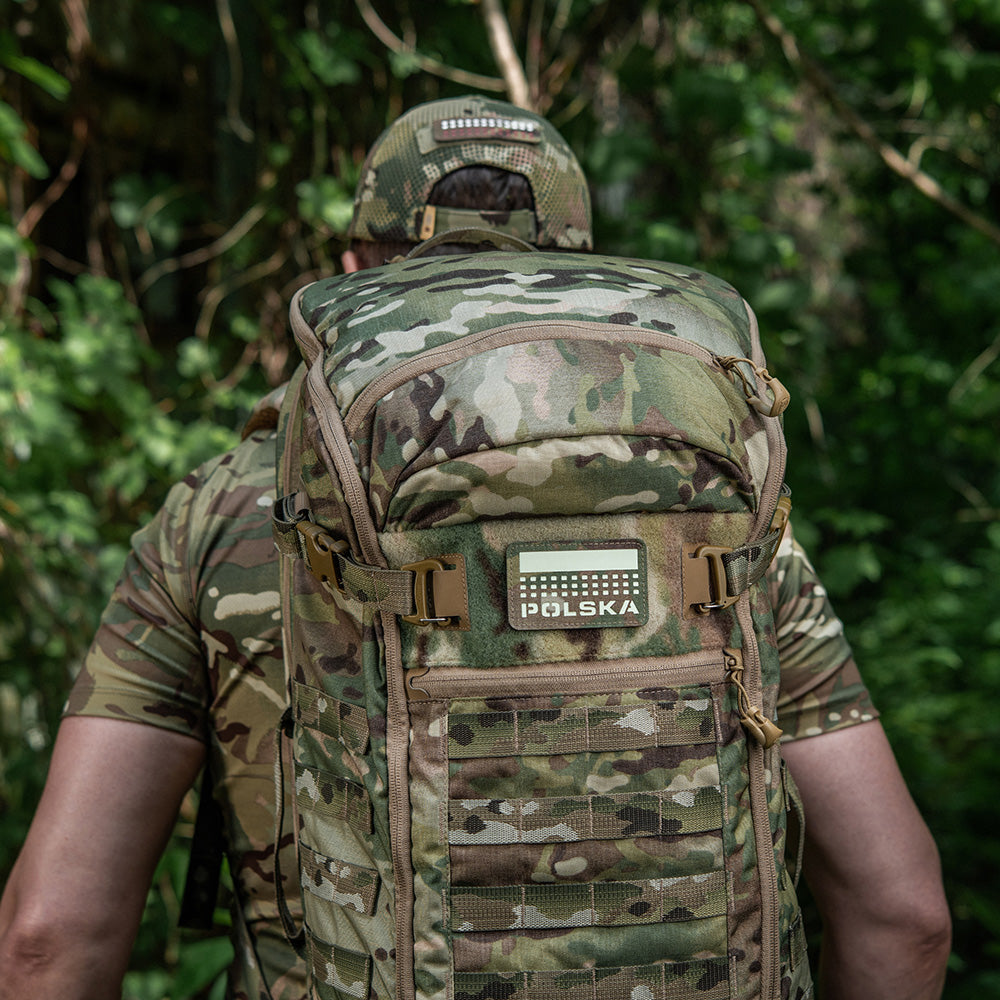 M-Tac patch Polska (with flag) 50x80 Laser Cut