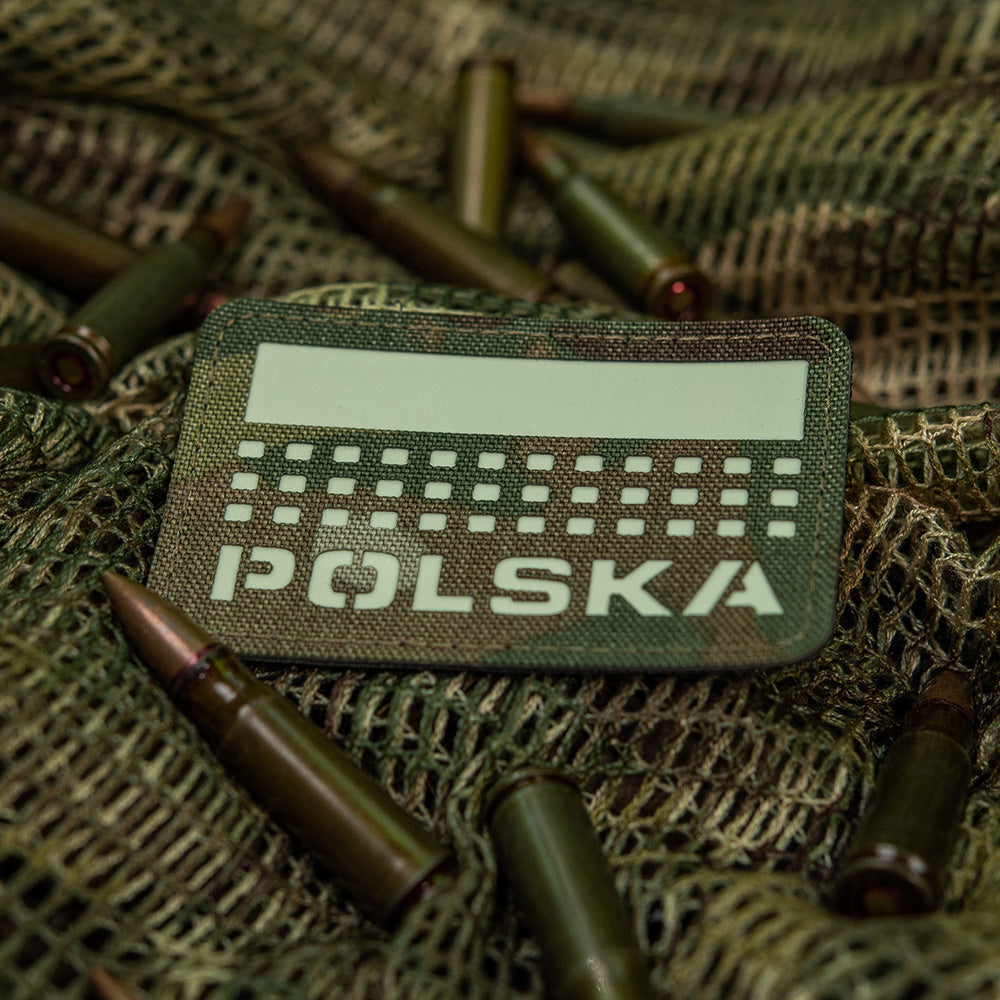 M-Tac patch Polska (with flag) 50x80 Laser Cut
