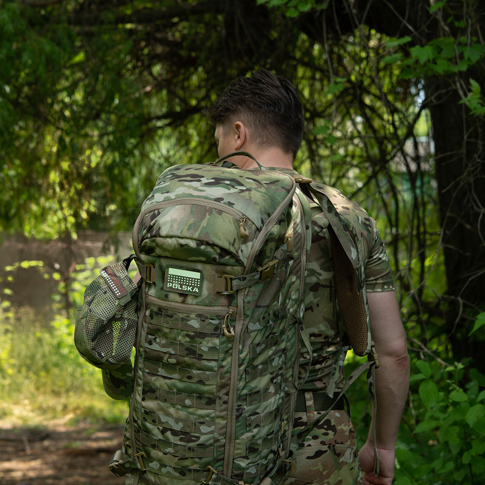 M-Tac patch Polska (with flag) 50x80 Laser Cut