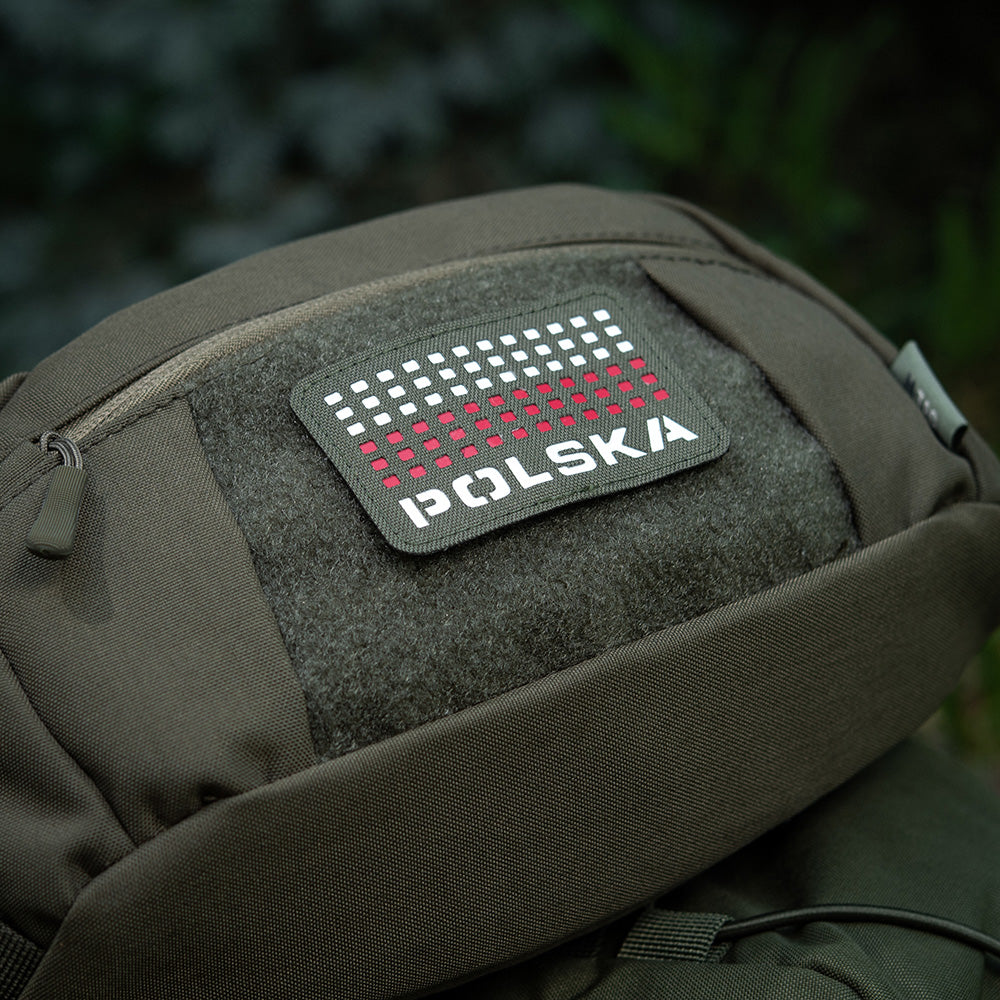 M-Tac patch Polska (with flag) 50x80 Laser Cut