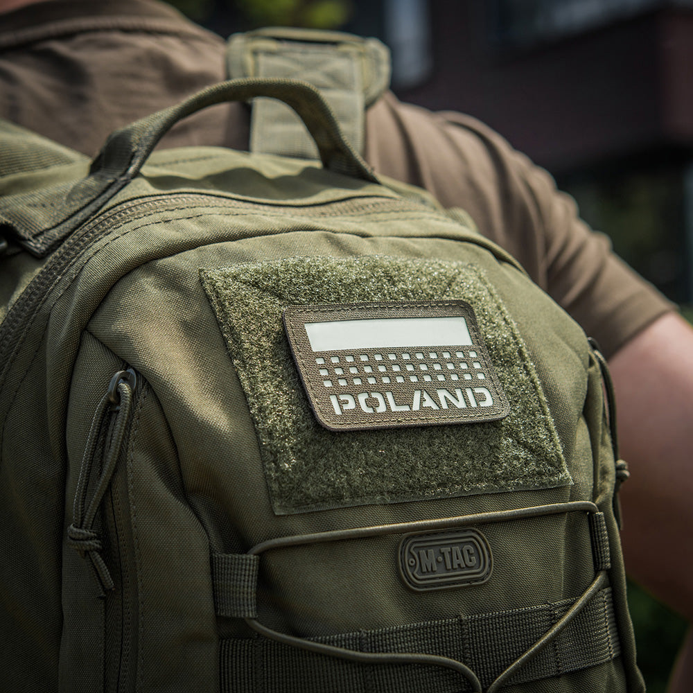 M-Tac patch Polska (with flag) 50x80 Laser Cut