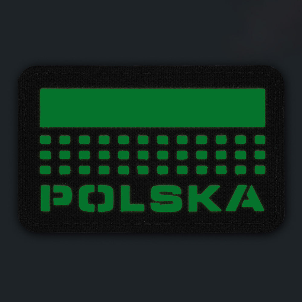M-Tac patch Polska (with flag) 50x80 Laser Cut