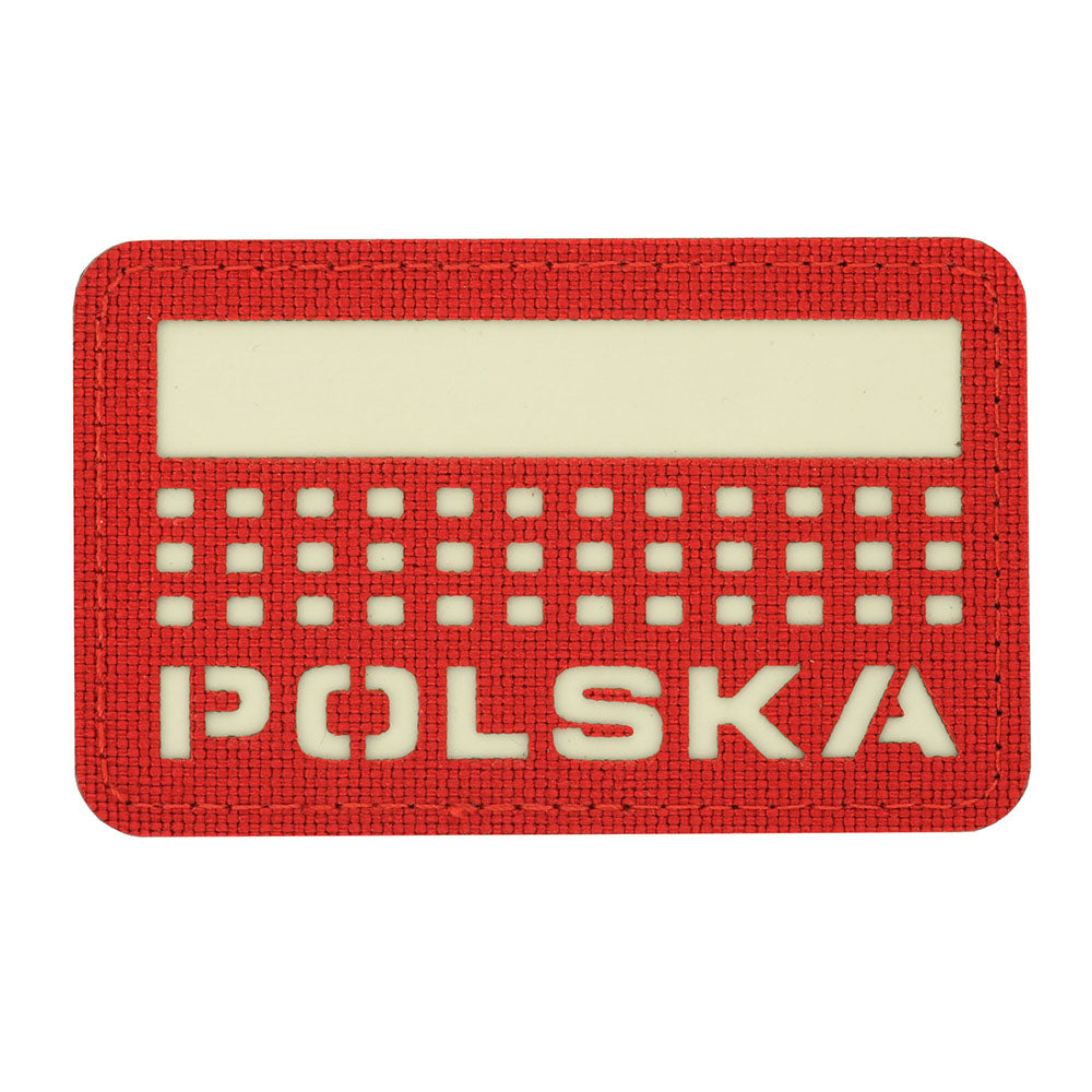 M-Tac patch Polska (with flag) 50x80 Laser Cut