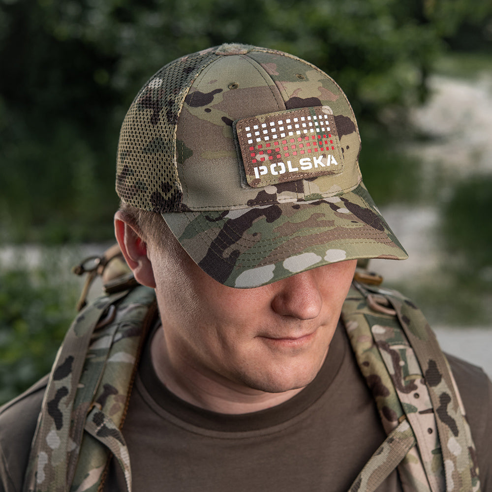 M-Tac patch Polska (with flag) 50x80 Laser Cut