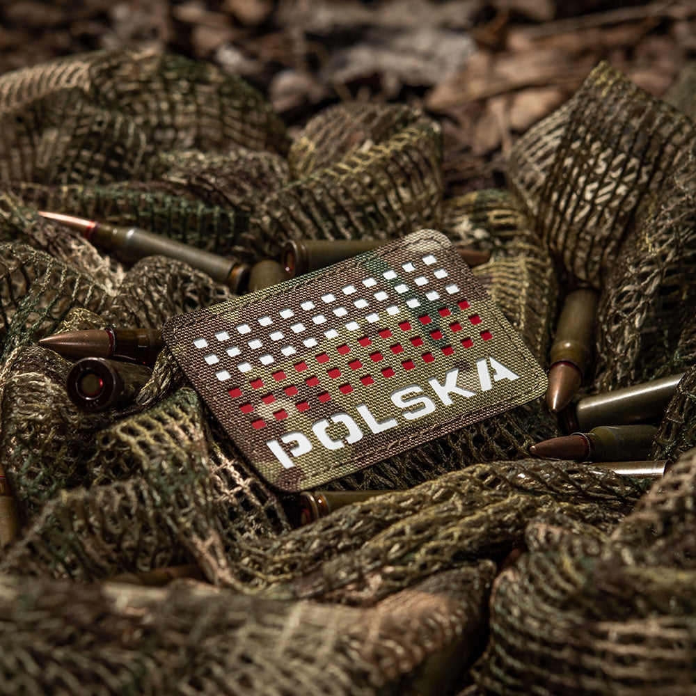 M-Tac patch Polska (with flag) 50x80 Laser Cut