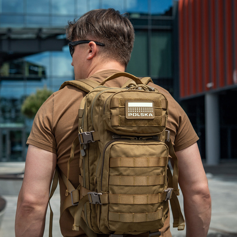 M-Tac patch Polska (with flag) 50x80 Laser Cut