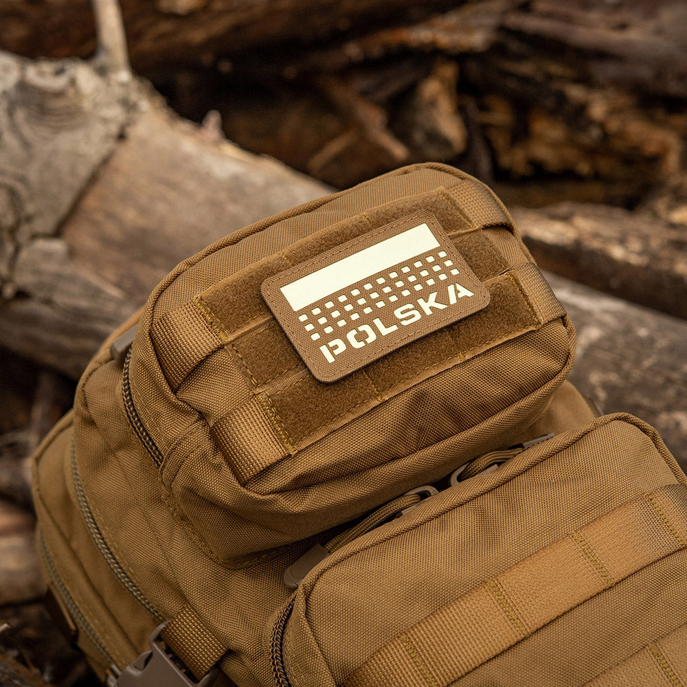 M-Tac patch Polska (with flag) 50x80 Laser Cut