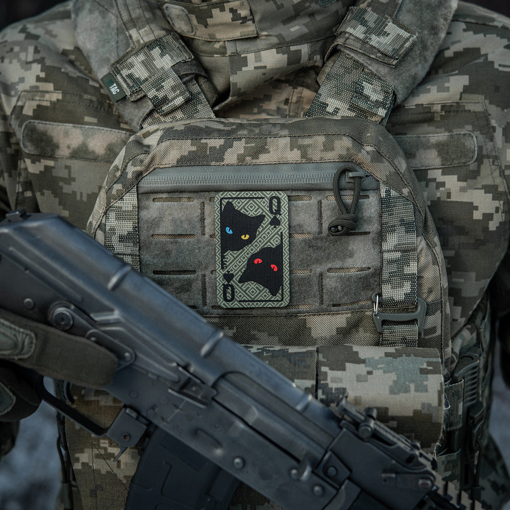 M-Tac patch Queen of spades (Ornament)