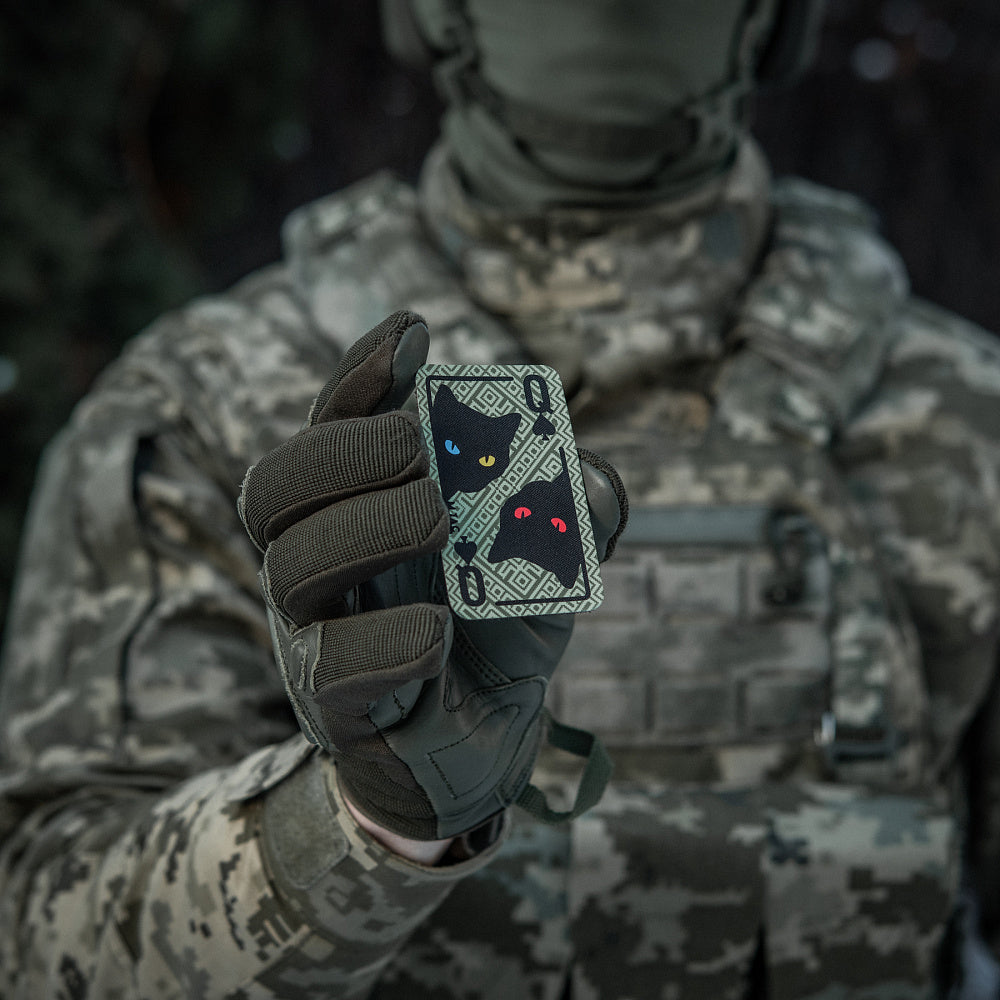 M-Tac patch Queen of spades (Ornament)
