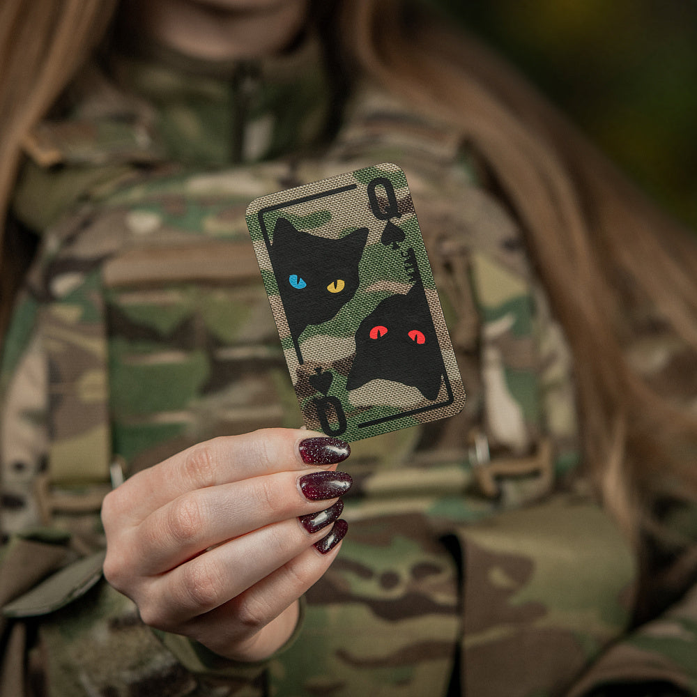 M-Tac patch Queen of spades (Ornament)