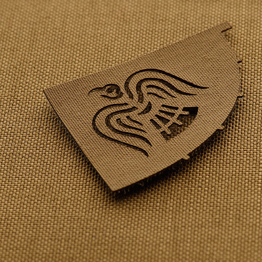 M-Tac Patch Raven Flag Cutout Laser Cut