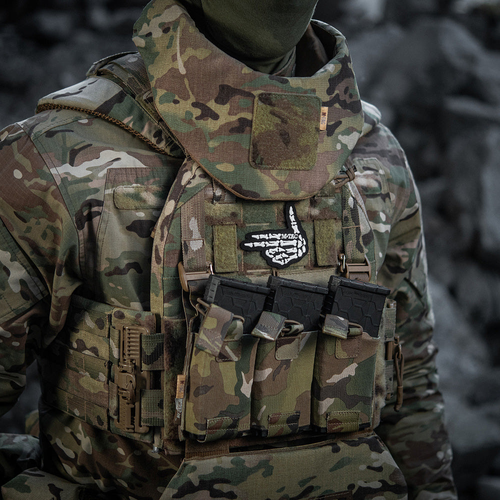 M-Tac patch Skeleton shooter (embroidery)