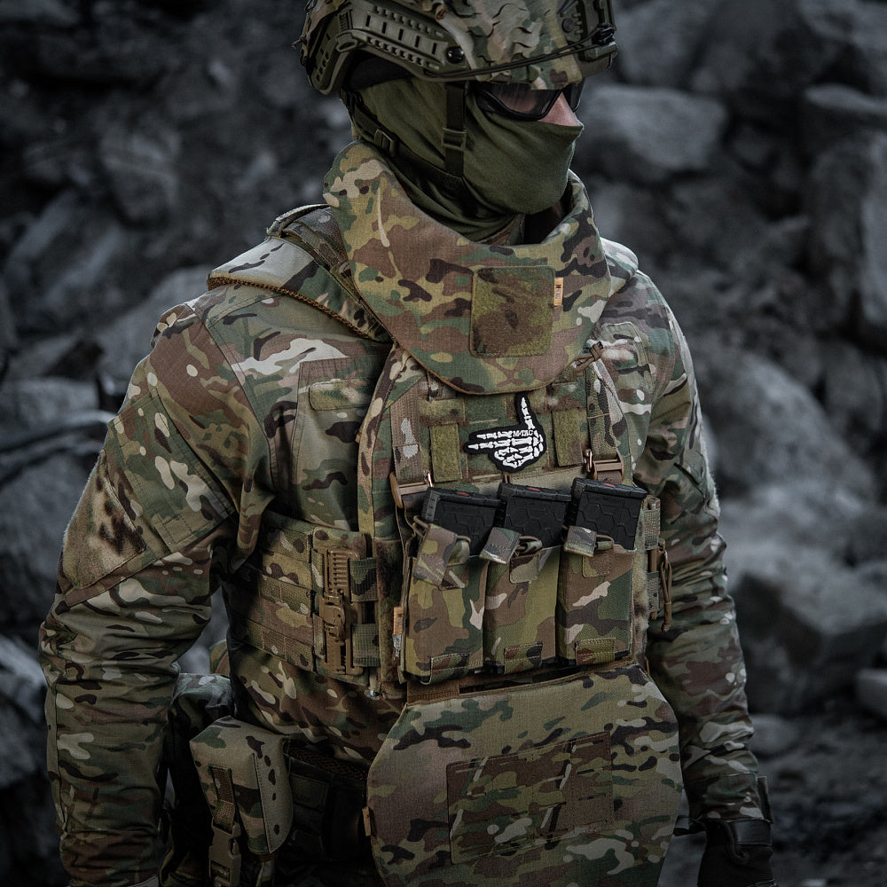 M-Tac patch Skeleton shooter (embroidery)