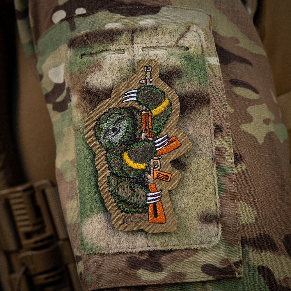 M-Tac patch Sloth (embroidery)