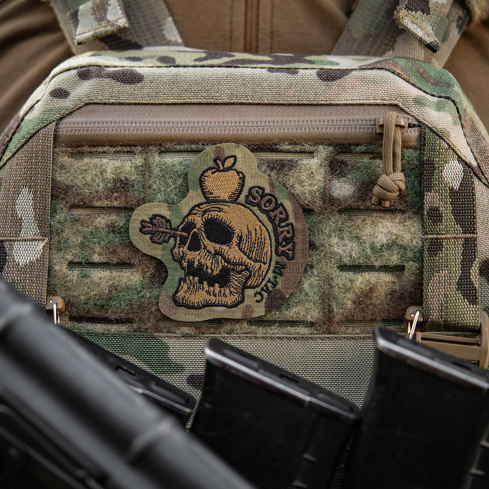 M-Tac patch SORRY (Embroidery) Multicam/Coyote