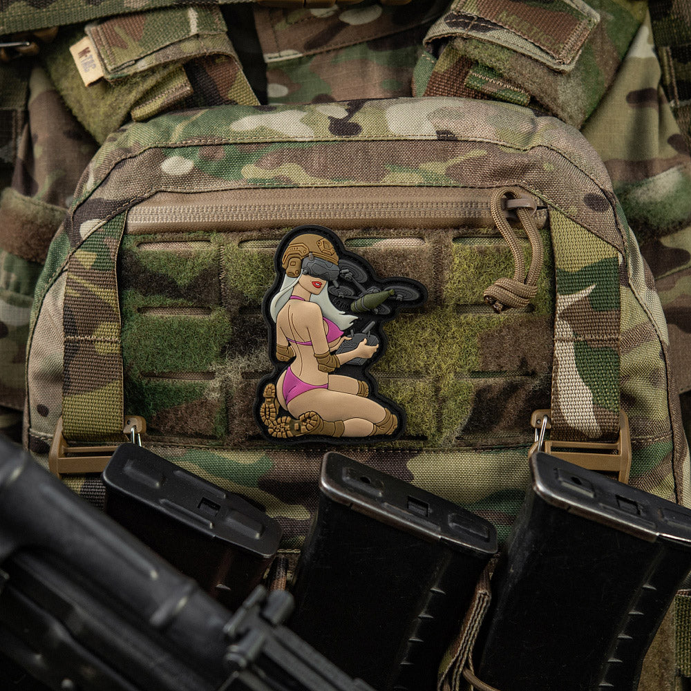 M-Tac Patch Tactical Girl #6 PVC