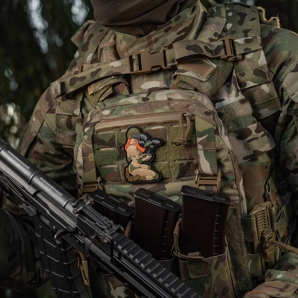 M-Tac Patch Tactical Girl #6 PVC